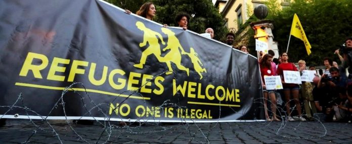 Italy-Migrants-Protest-1