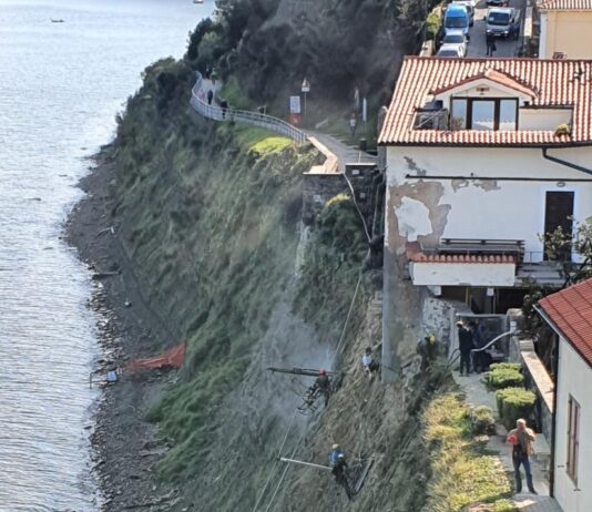 ( FOTO) Sanacija piranskega klifa je stala 415.000 evrov