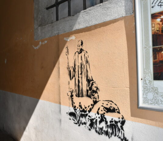 (FOTO) Vandali znova uničujejo zidove koprskih stavb