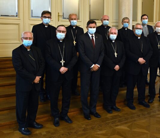 Nadškof metropolit Zore in predsednik Pahor: Delovati moramo skupaj