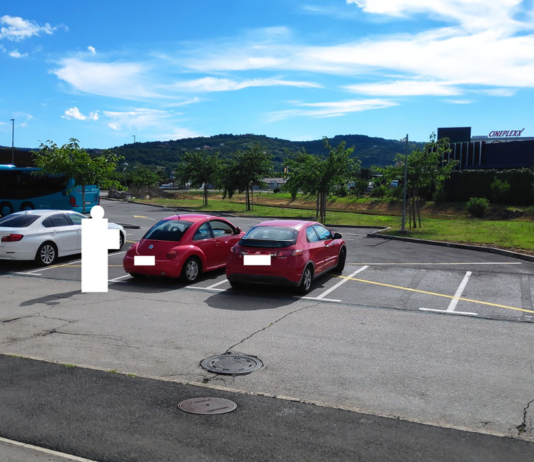 Parkirišče P+R zaradi izgradnje nove avtobusne postaje v Kopru ne obratuje