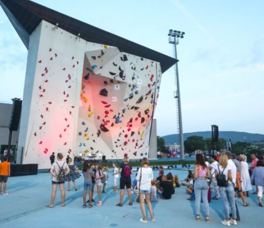 Z novo plezalno steno Koper postal pripravljalni center slovenske reprezentance